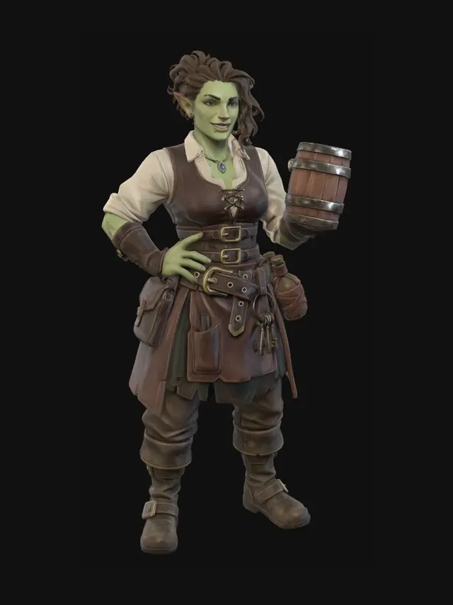 3D model for Cheerful_Tavern_Keepe