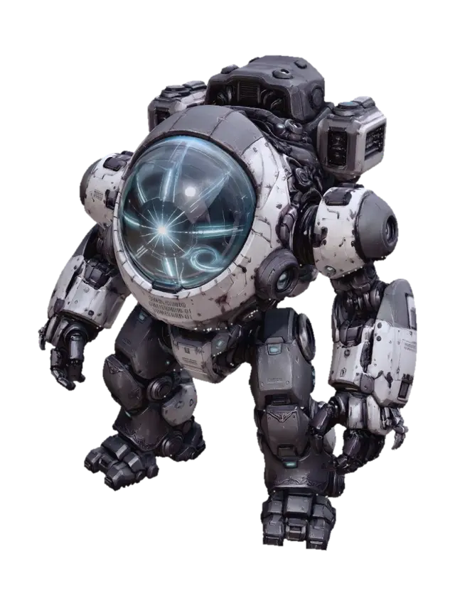 Violet Vanguard - Gradient 3D model, vytvořený pomocí AI