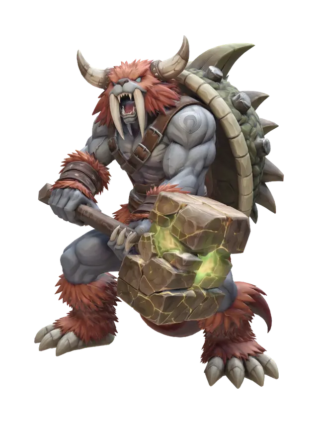 Cursed Forest Sentinel - Grove 3D model, vytvořený pomocí AI
