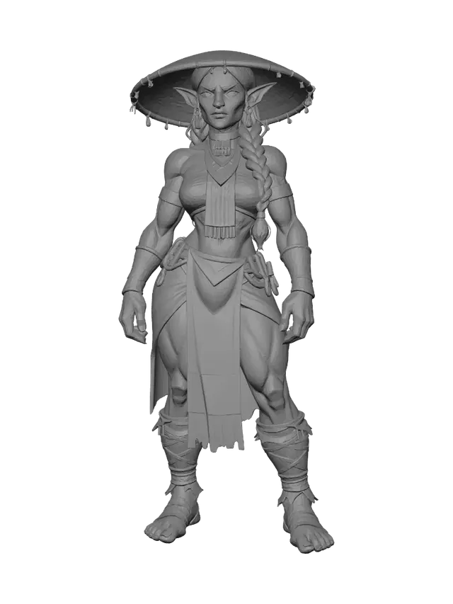 3D model for Bronze peak outrider