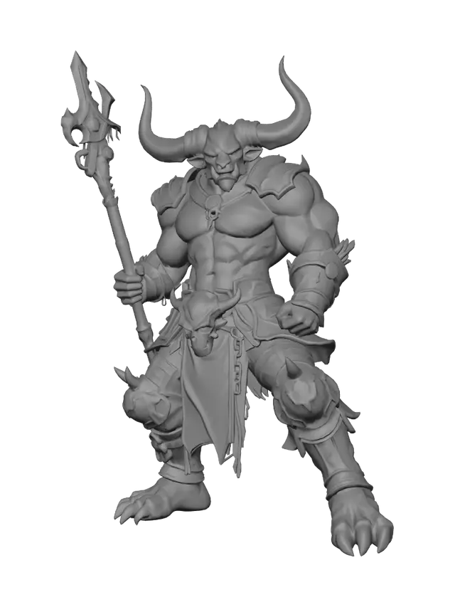 3D model for Blue Bull Warlord