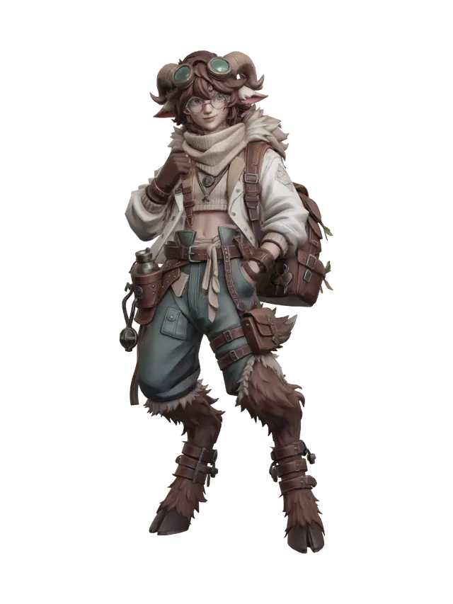 3D model for Horned Trail Stalker