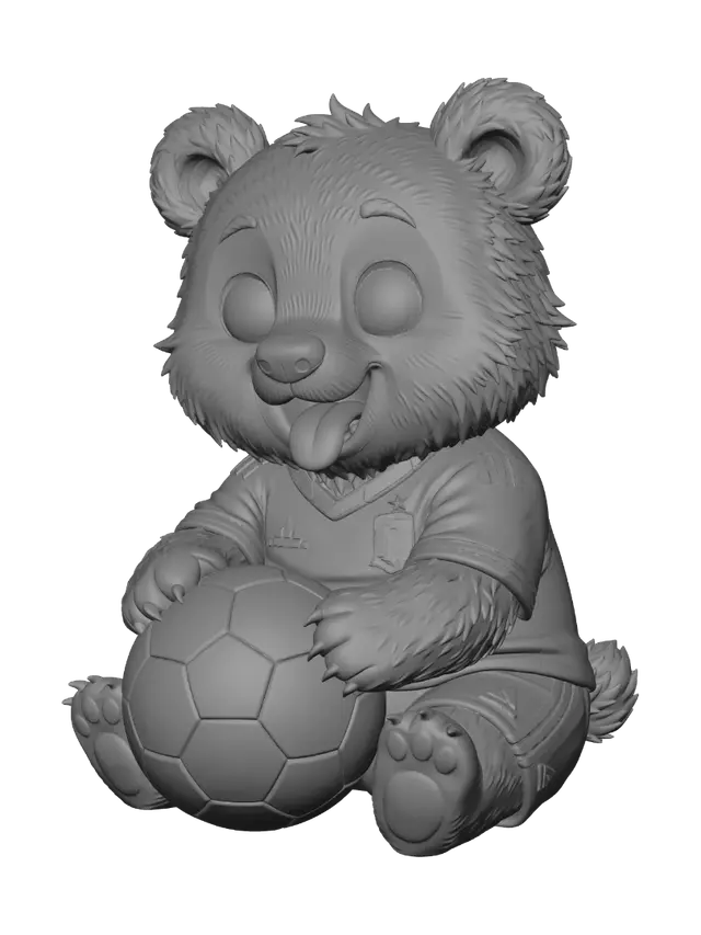 3D model for Bear Cub