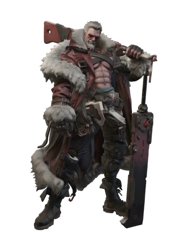 3D model for Fur Collar Warrior