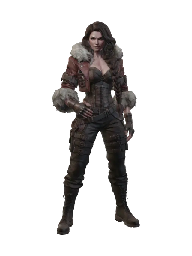 3D model for Wasteland Warden