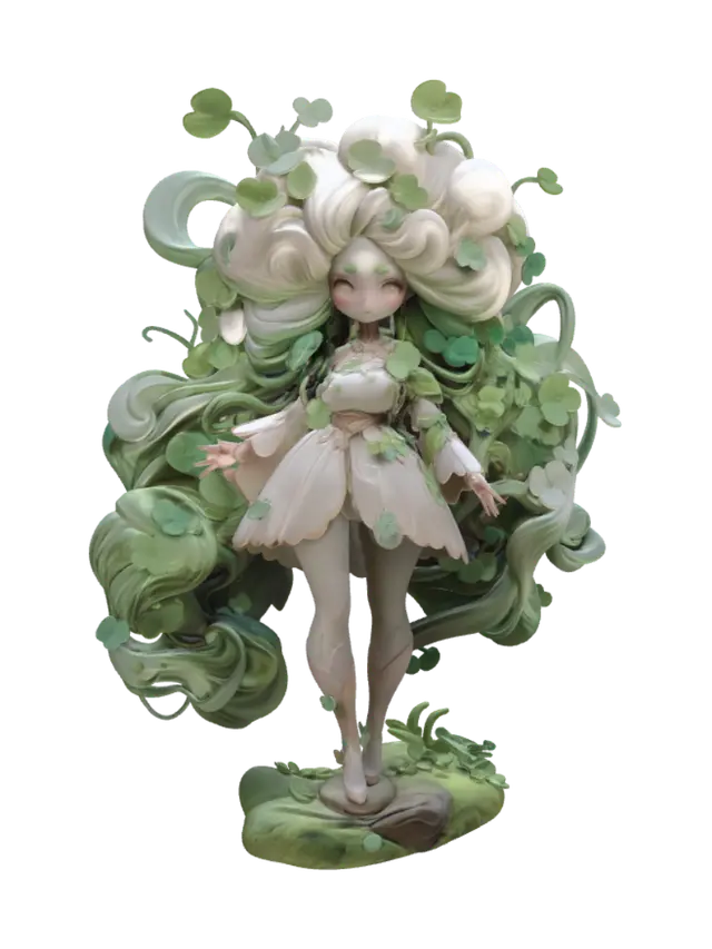 3D model for Leafbound Maiden