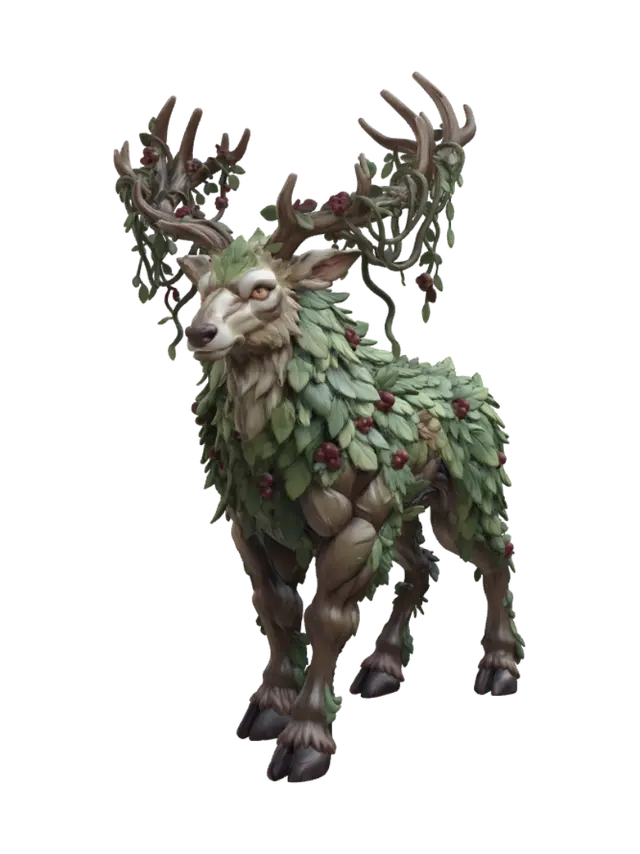 3D model for Forest Stag