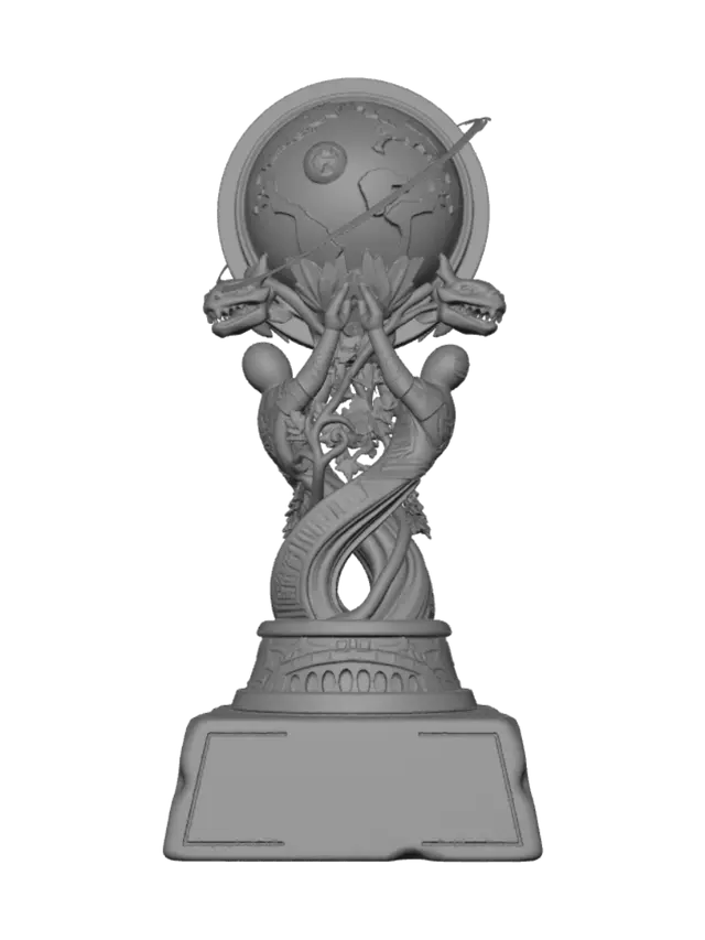 3D model for World Cup Globe Trophy 2026