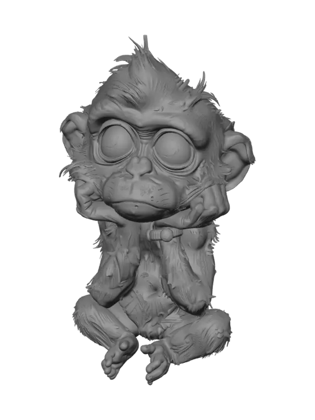 3D model for Orangutan Junior