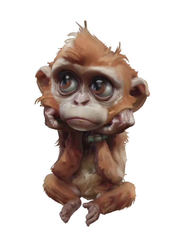 3D model for Orangutan Junior