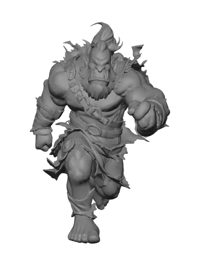 3D model for Charging Emerald Brute
