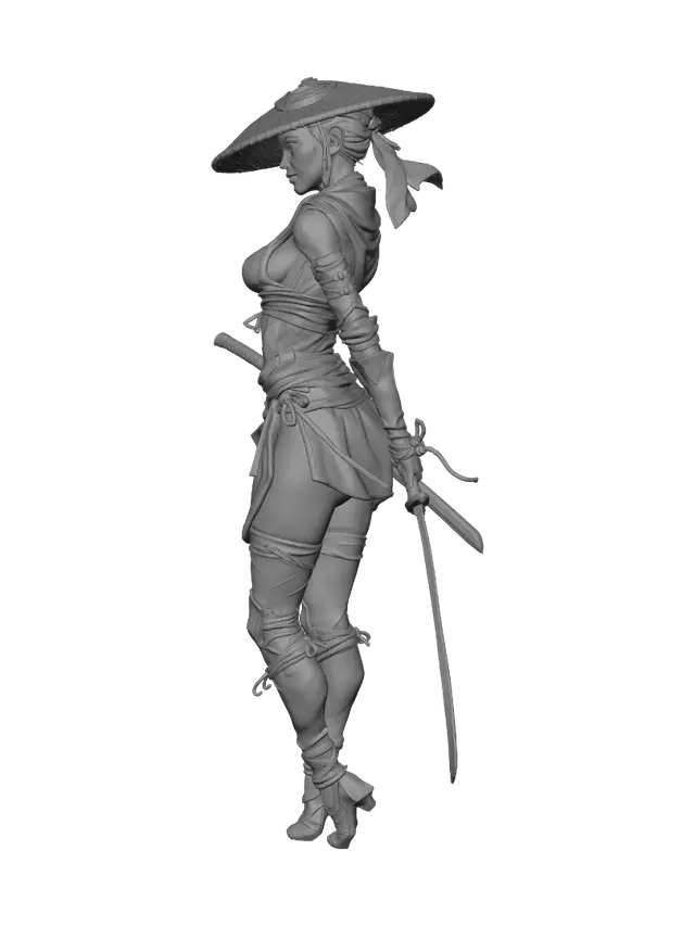 3D model for Fantasy Warrior