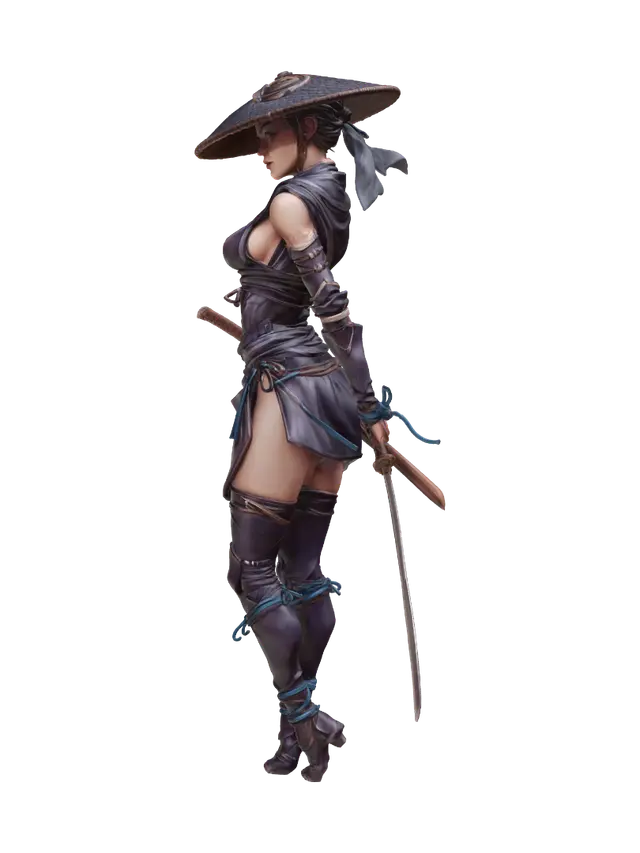 3D model for Fantasy Warrior