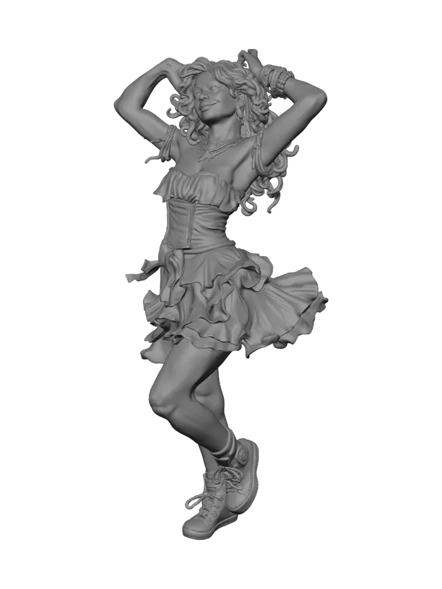 3D model for Fashion Dancer