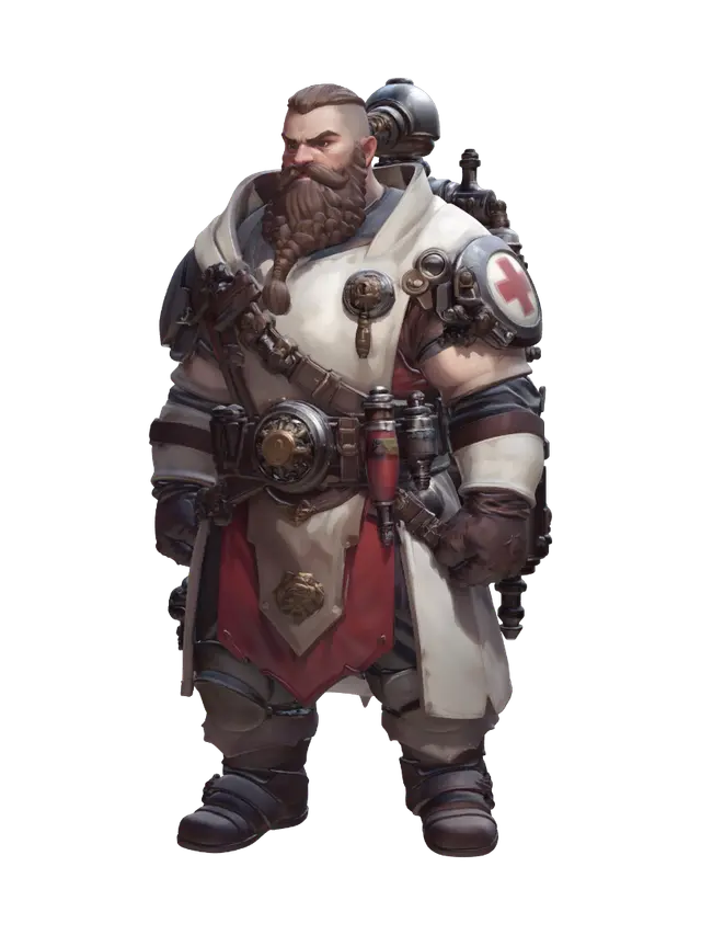 3D model for The Iron Medic