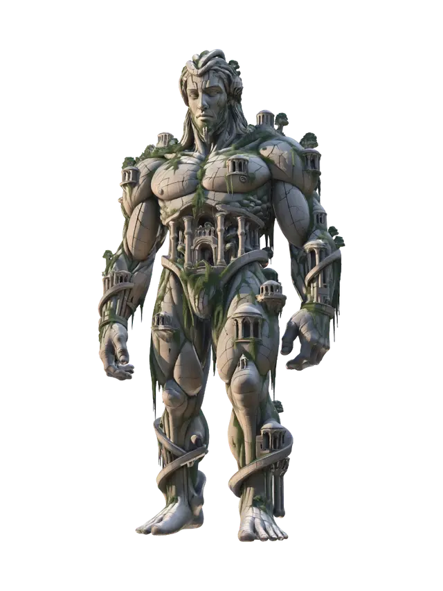 3D model for The Verdant Colossus