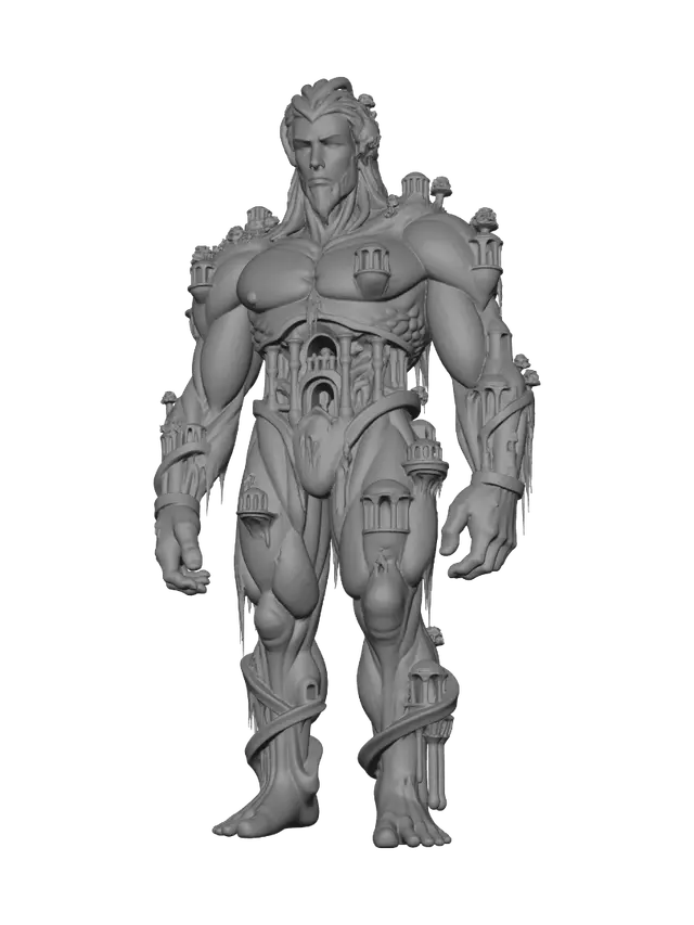 3D model for The Verdant Colossus