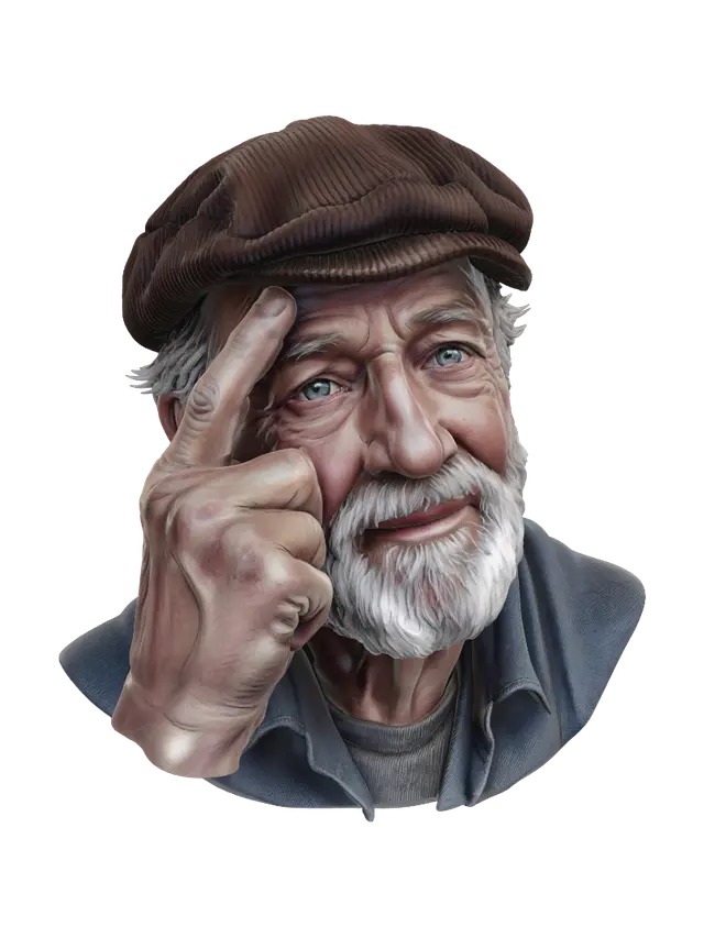 3D model for The Thinking Cap