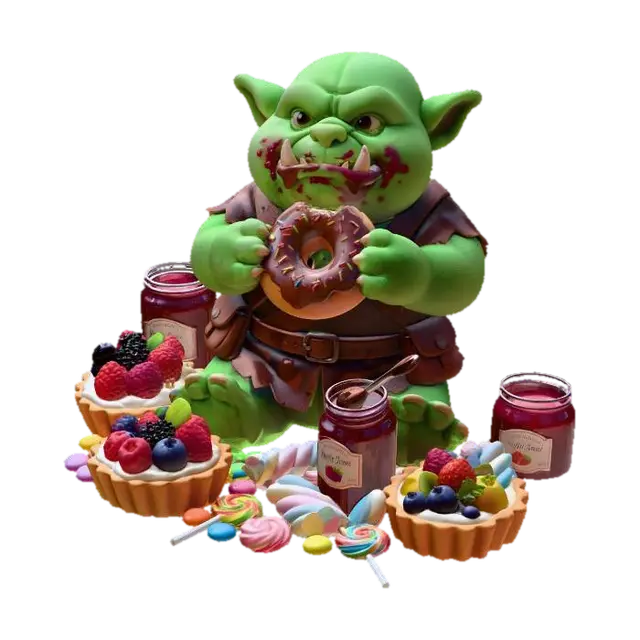 Sweet_Tooth_Goblin - Jolly 3D model, vytvořený pomocí AI
