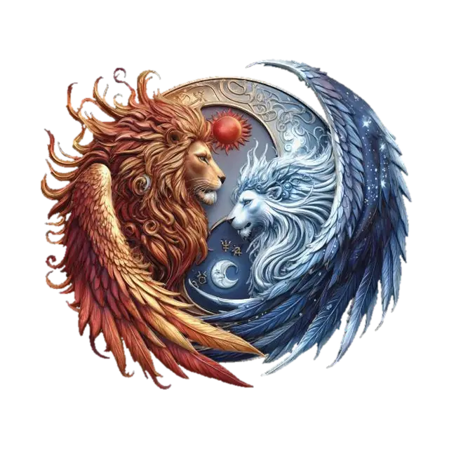 3D model for Fire and Ice Phoenix
