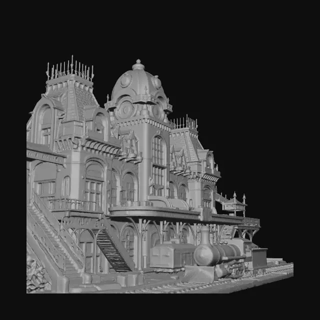 3D model for Rooftop Palace