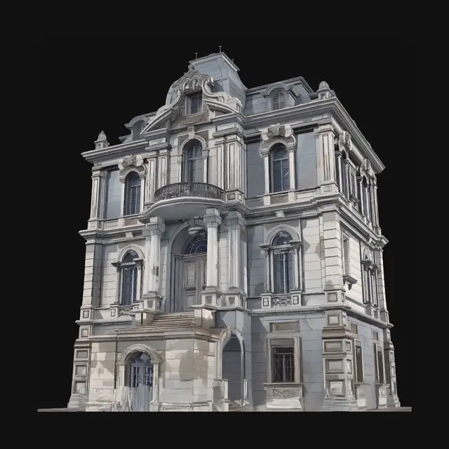 3D model for Historic Townhouse