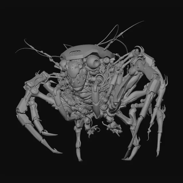 3D model for Iron Crab