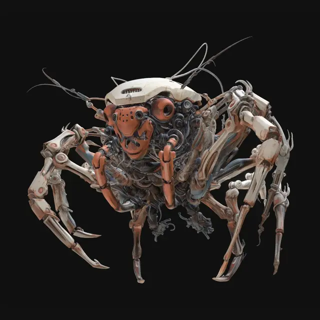 3D model for Iron Crab