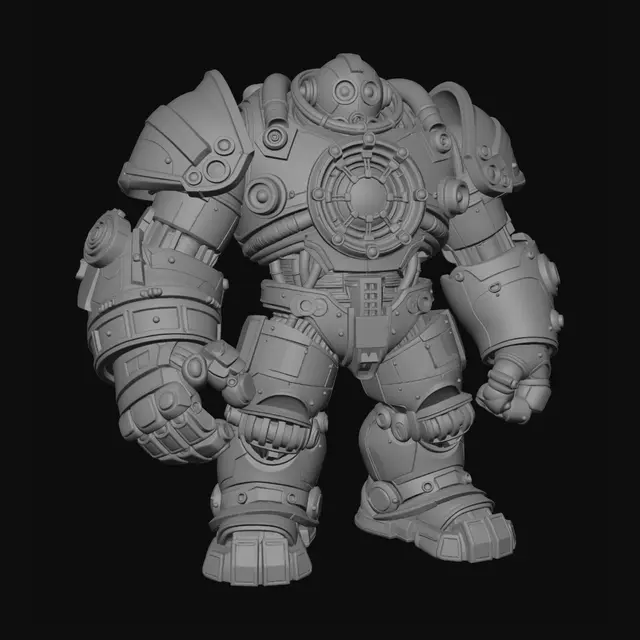 3D model for Ironclad Juggernaut
