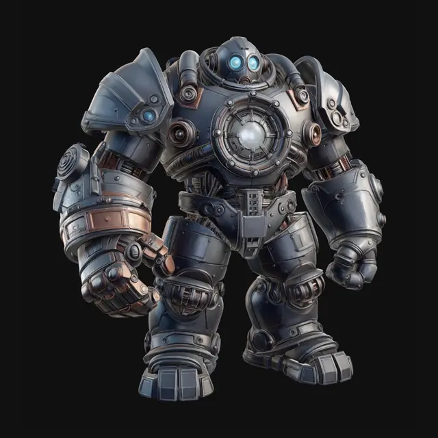 3D model for Ironclad Juggernaut