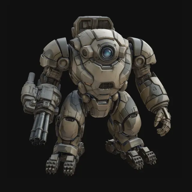 3D model for Desert Sentinel