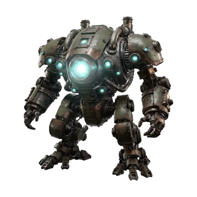 Azure Core Colossus - Gigantic 3D model, vytvořený pomocí AI