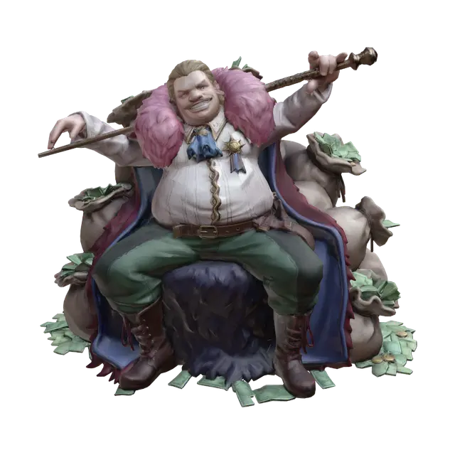 3D model for Wealthy Magnate