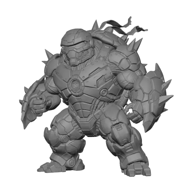 3D model for Spiked Mech Suit