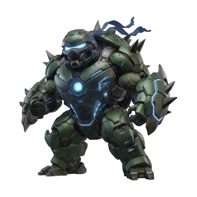 3D model for Spiked Mech Suit