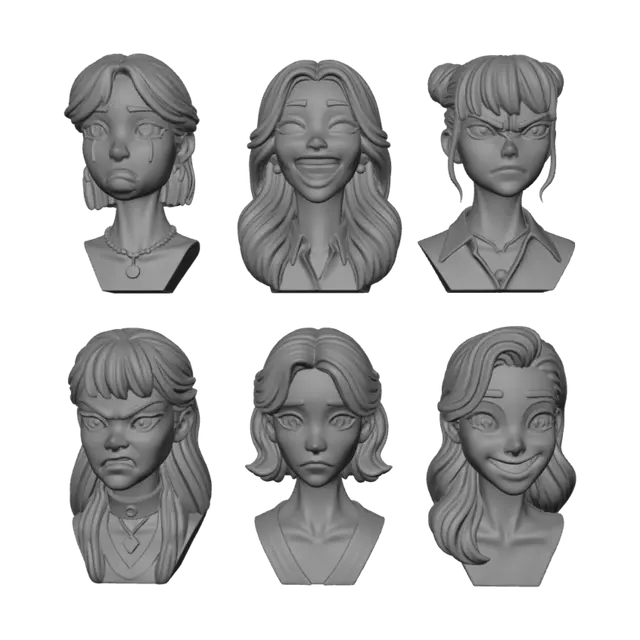 3D model for Faces of Emotion