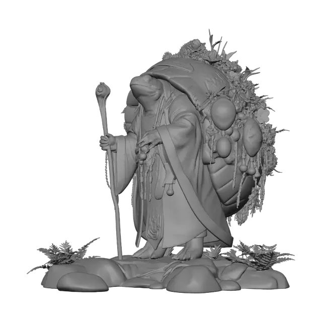 3D model for Floral Guardian Turtle