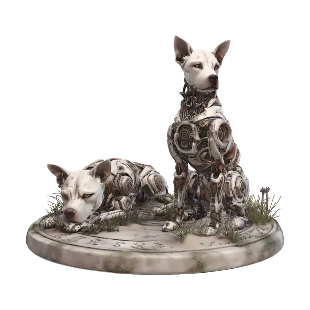 Mechanical Hounds - Hound 3D model, vytvořený pomocí AI