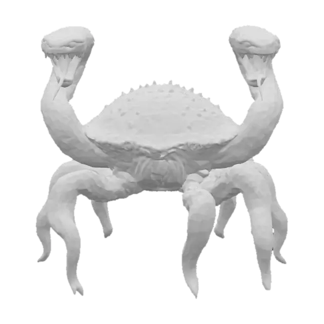 3D model for Crake Creature
