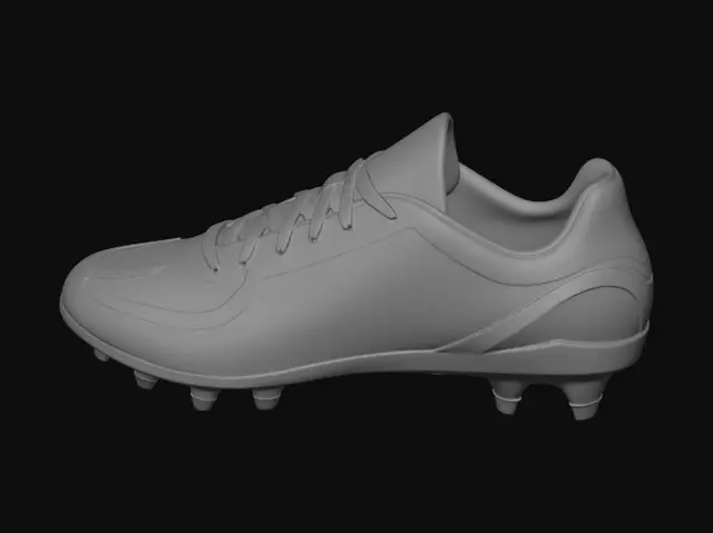 3D model for create a soccer shoe