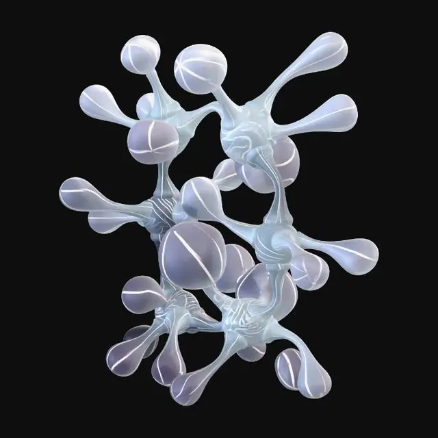 3D model for Blue Dendrimer