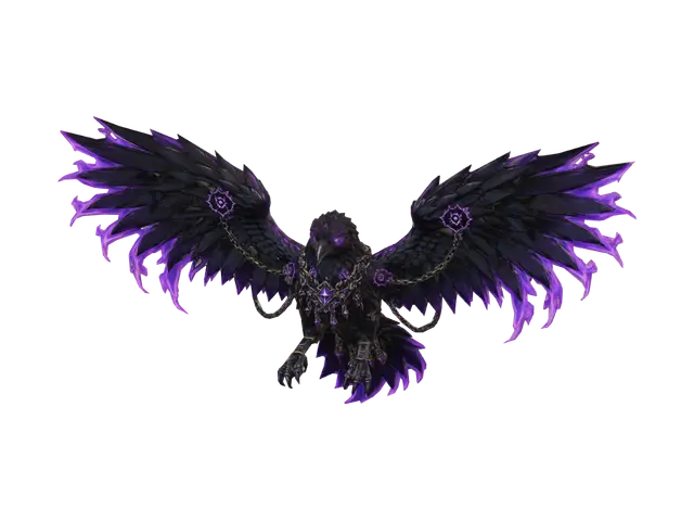 3D model for Amethystbound Raven