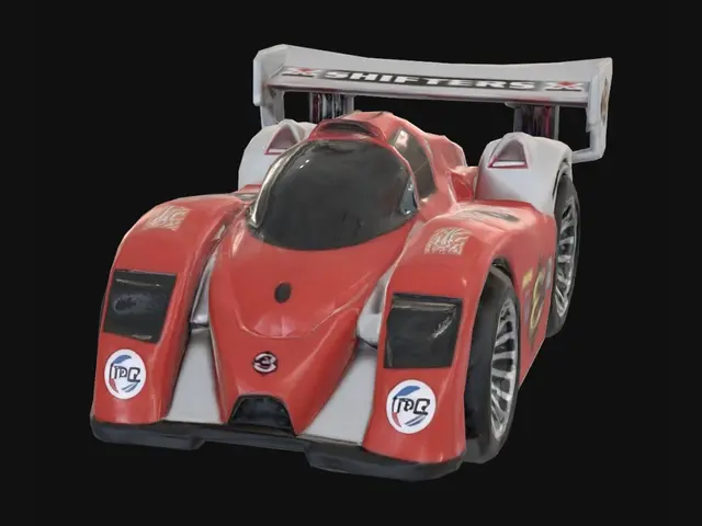 3D model for Red Shifters Race Car