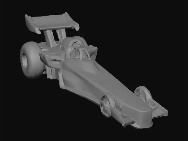 3D model for Blue Thunder Dragster