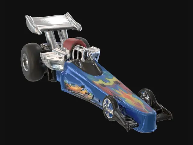 3D model for Blue Thunder Dragster