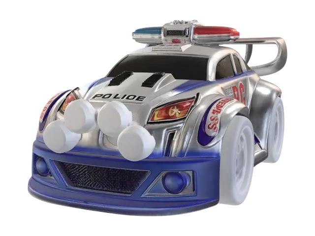 3D model for Police Turbo Racer