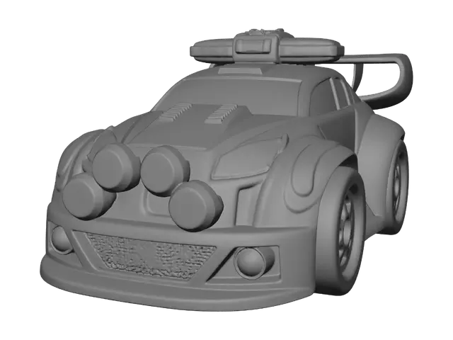 3D model for Police Turbo Racer
