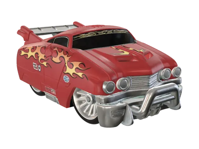 3D model for Flame Fury Hot Rod