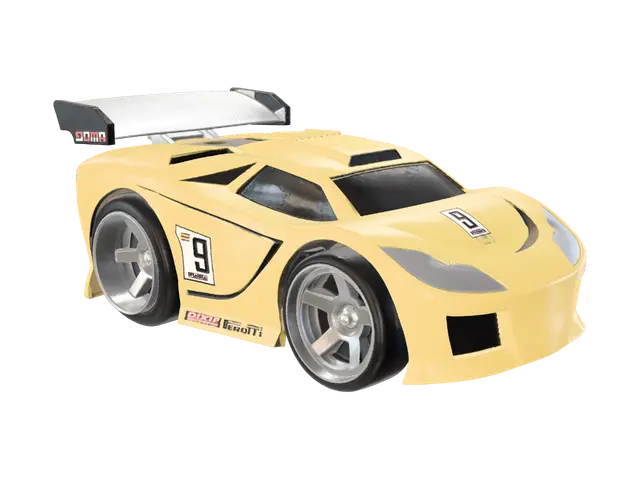 3D model for Yellow Thunder Racer