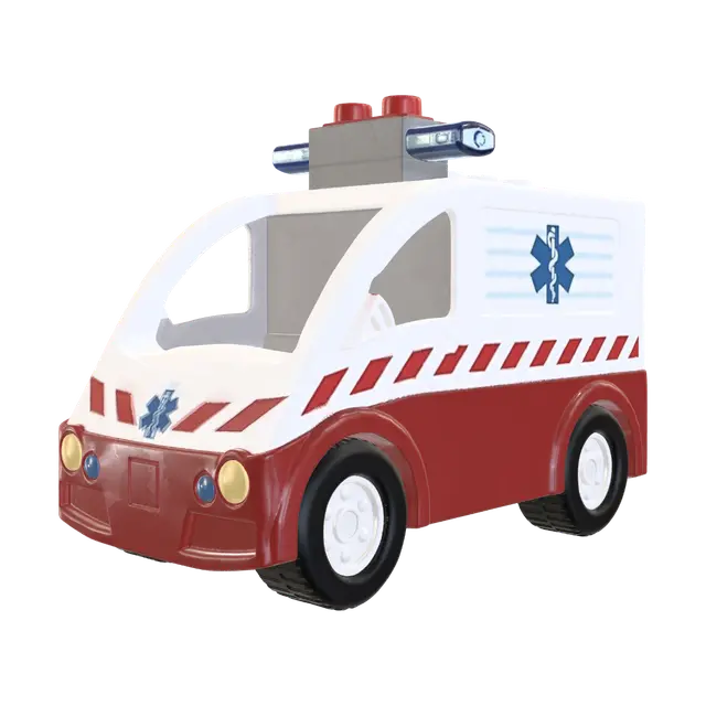 3D model for Toy Ambulance